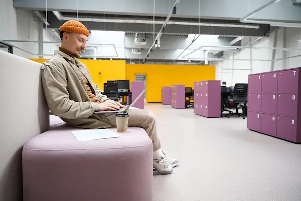 Relaxing café seating